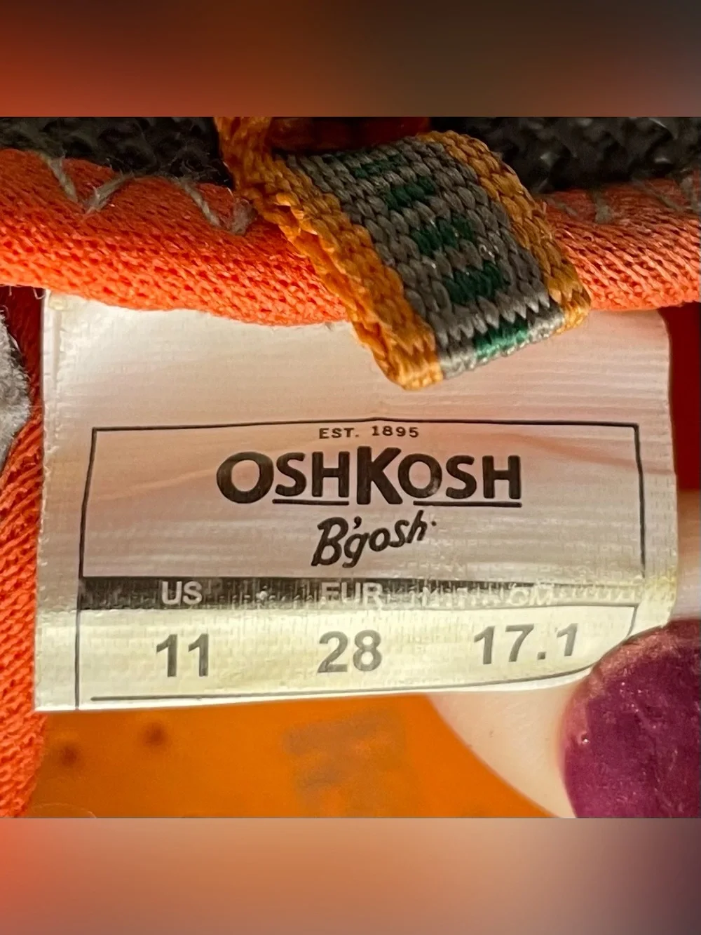 OshKosh Bgosh listing pair